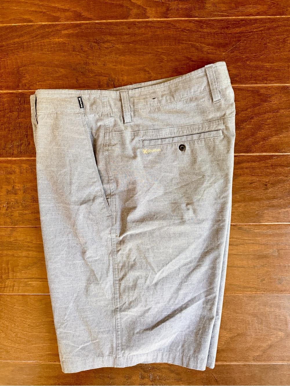 Hurley Light Bluish gray Athletic Shorts